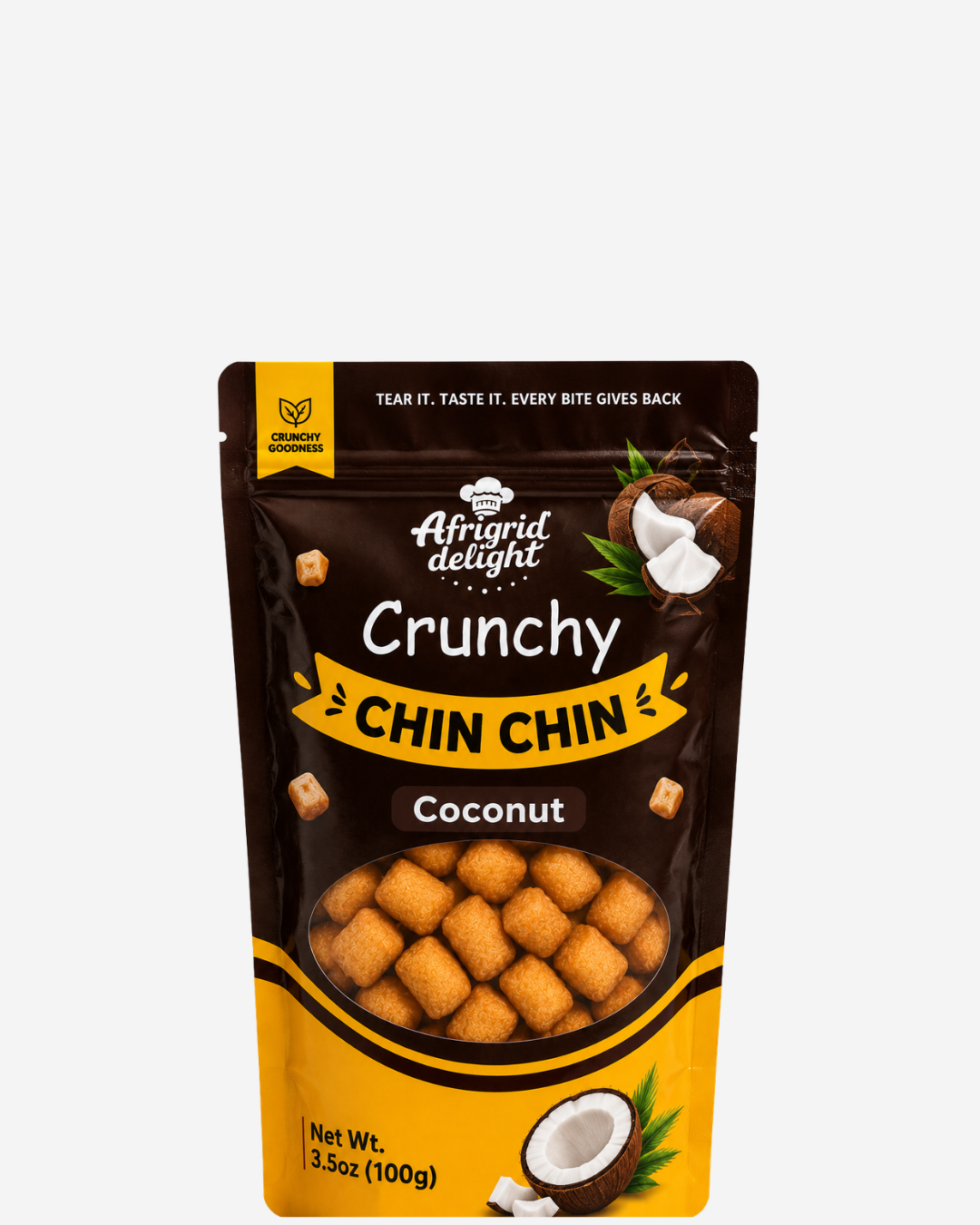 Coconut Flavored Chin Chin