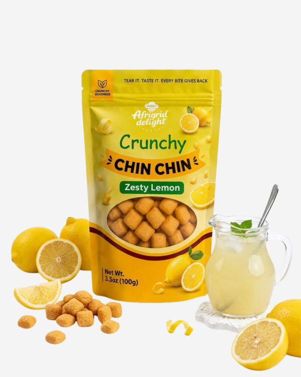 Lemon Flavored Chin Chin