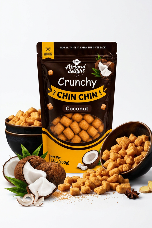Coconut Flavored Chin Chin