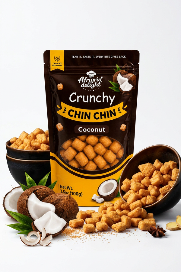 Coconut Flavored Chin Chin