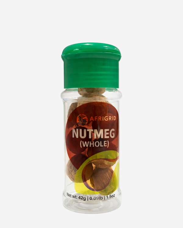 Afrigrid Whole Nutmeg – Premium Aromatic Spice (Myristica fragrans)