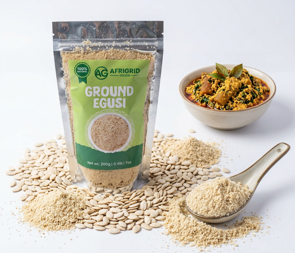 Afrigrid Premium Ground Egusi (Melon Seeds)